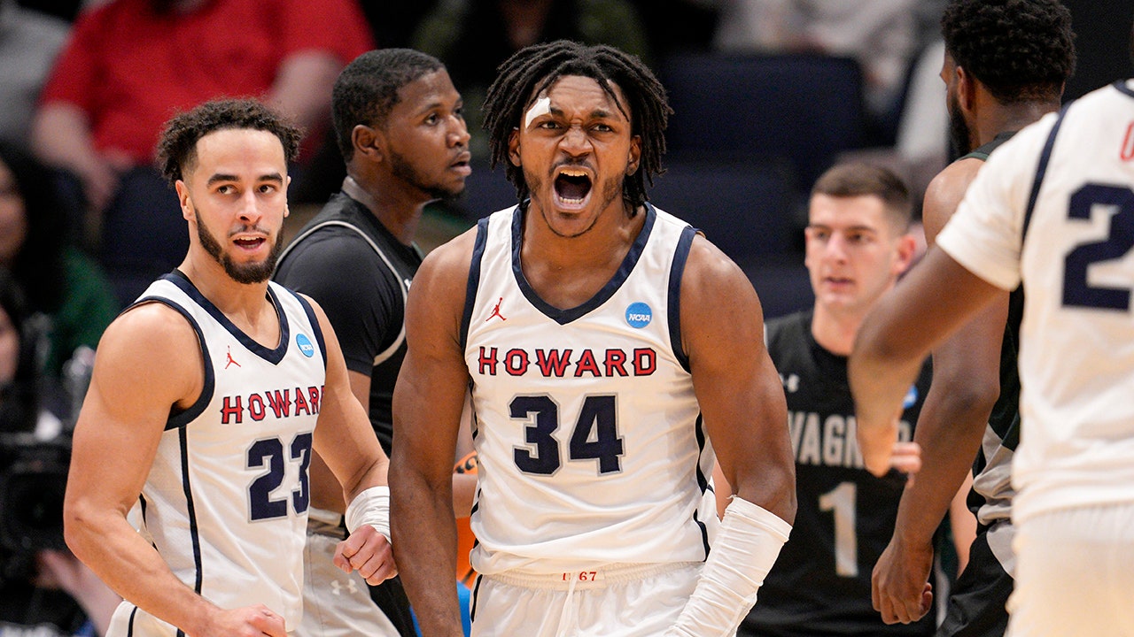 Read more about the article Howard’s Bryce Harris goes viral for optimistic speech after First Four heartbreak: ‘A resilient group’