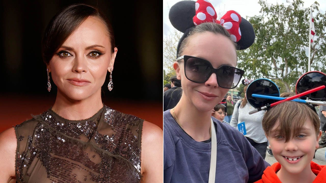 Christina Ricci says ex-husband wouldn't 'help me at all with anything' when son was a baby: 'All on my own'