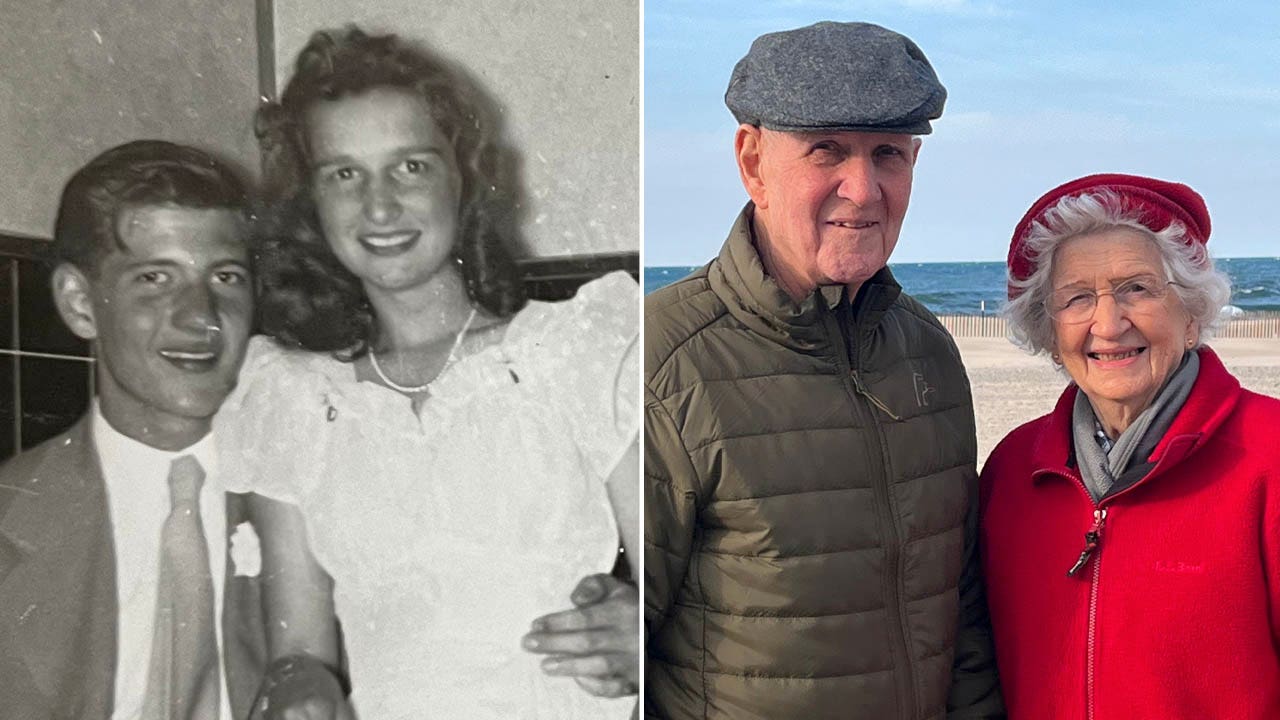 It's said that absence makes the heart grow fonder - and for Bill Hassinger, 90, and Joanne Blakkan, 92, their hearts also grew in fondness after they reunited for the first time in 73 years. (Linda Blakkan)