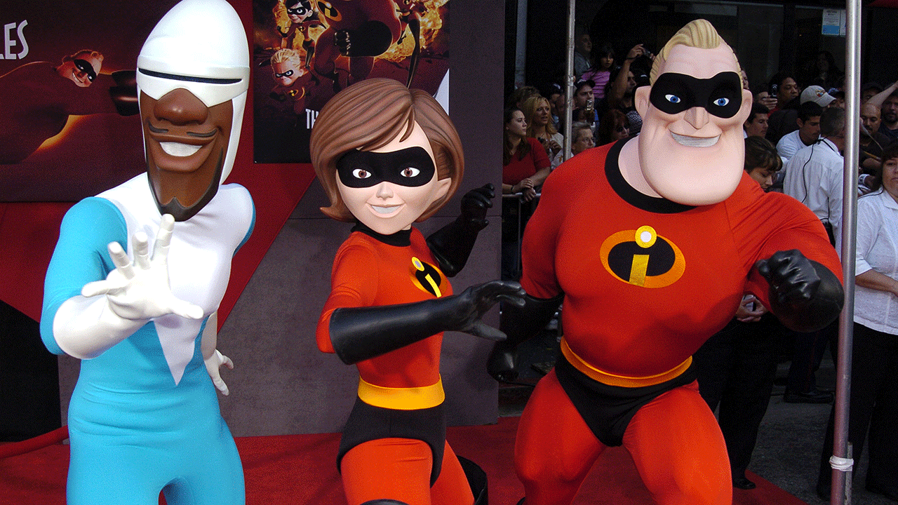 "Incredibles" characters in costume