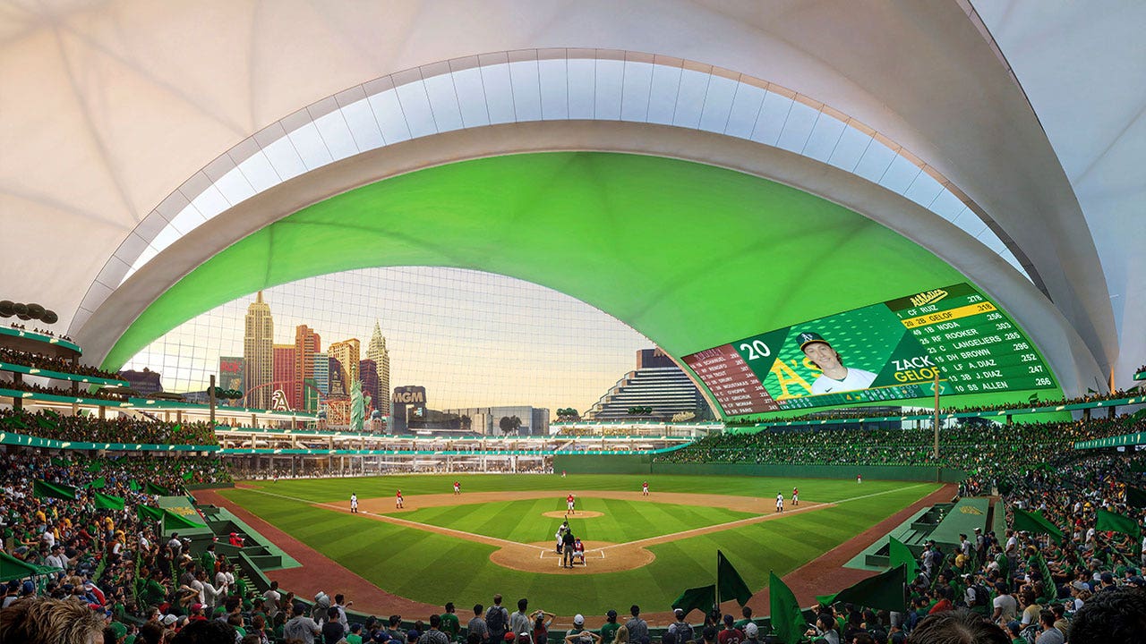 Read more about the article A’s Las Vegas stadium rendering resembled iconic Australian landmark