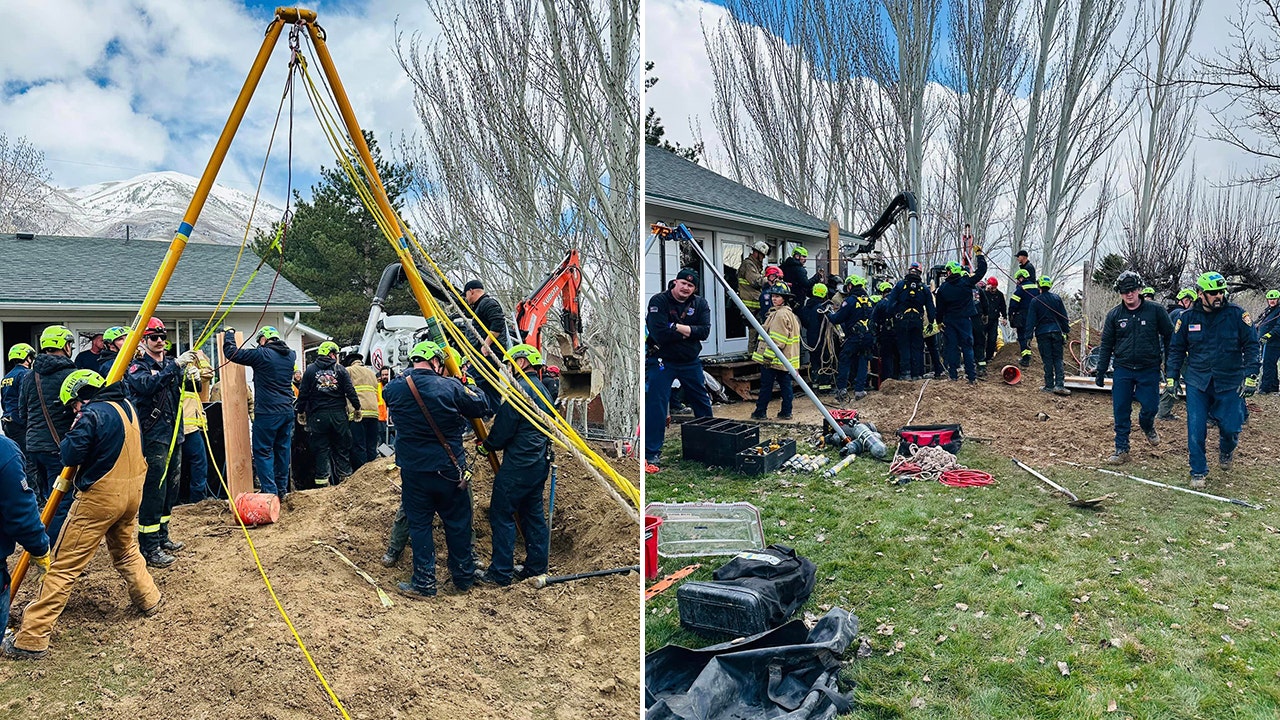 Read more about the article Utah worker saved after 10-foot trench collapses, buries him up to his chin in backyard