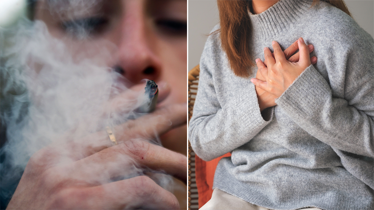 Daily weed smoking could cause complications for heart health, according to a new study published in the Journal of the American Heart Association. ((PABLO VERA/AFP via Getty Images)(iStock))