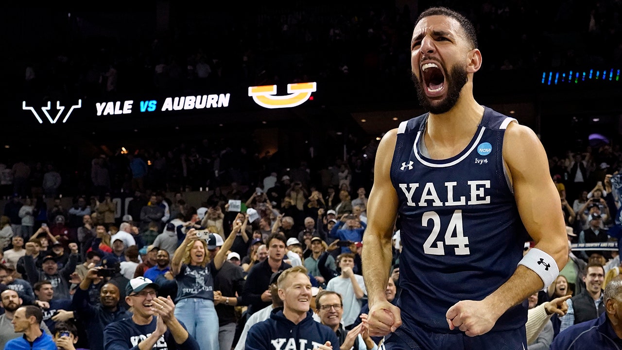 Read more about the article Yale men’s basketball rallies for another March Madness upset over No. 4 seed Auburn