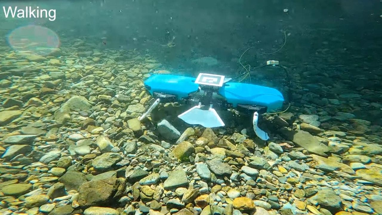 Read more about the article The shape-shifting underwater robot pioneering the depths of the sea