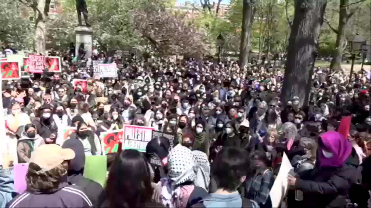 Read more about the article Adams, NYPD blame ‘outside agitators’ for fueling anti-Israel protests at Columbia, NYU