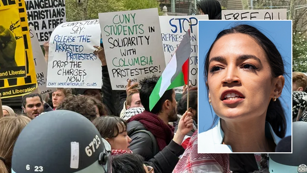 Read more about the article AOC calls Columbia protests ‘peaceful’, despite rabbi warning Jewish students to stay home
