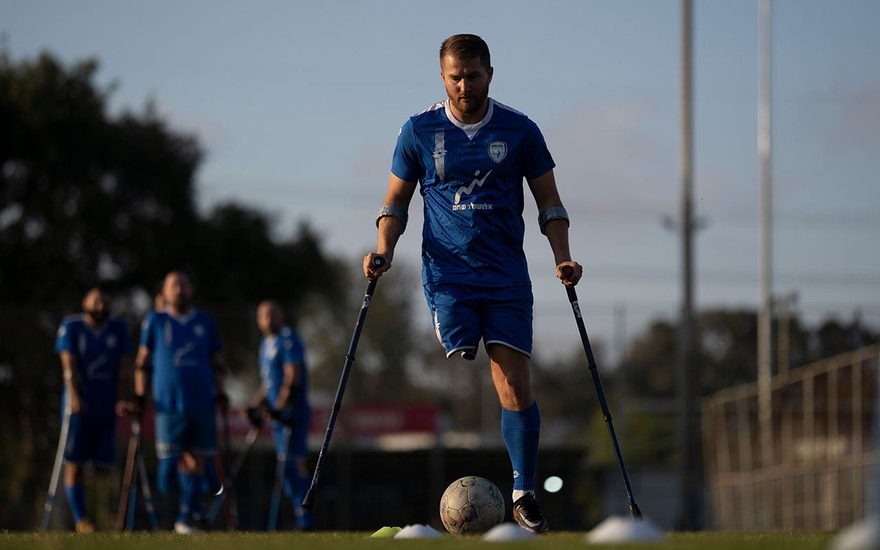 Read more about the article Israel’s amputee soccer team offers healing to soldiers who lost limbs in Gaza