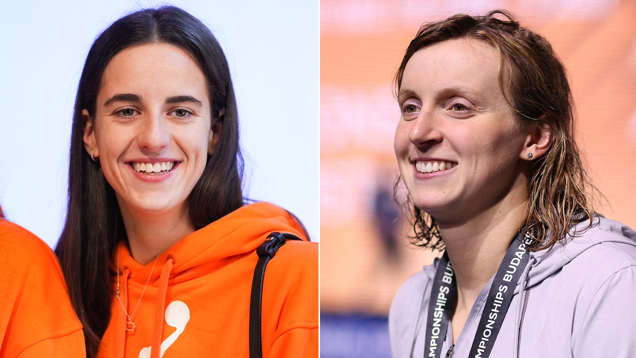 Read more about the article Olympic star Katie Ledecky hopeful to meet Caitlin Clark: ‘She’s great’