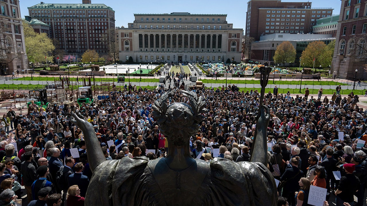 Columbia cracks down on protesters, threatens suspension as deadline looms