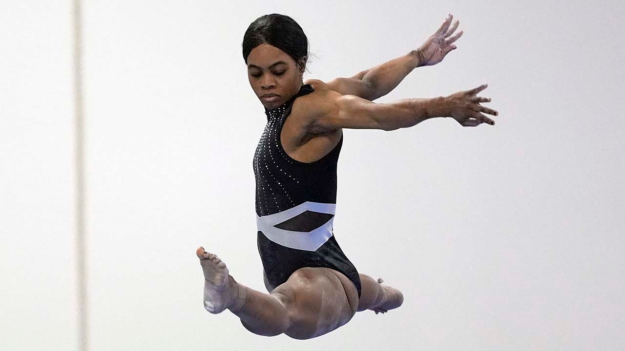 Read more about the article Olympic great Gabby Douglas makes gymnastics return after 8 years away