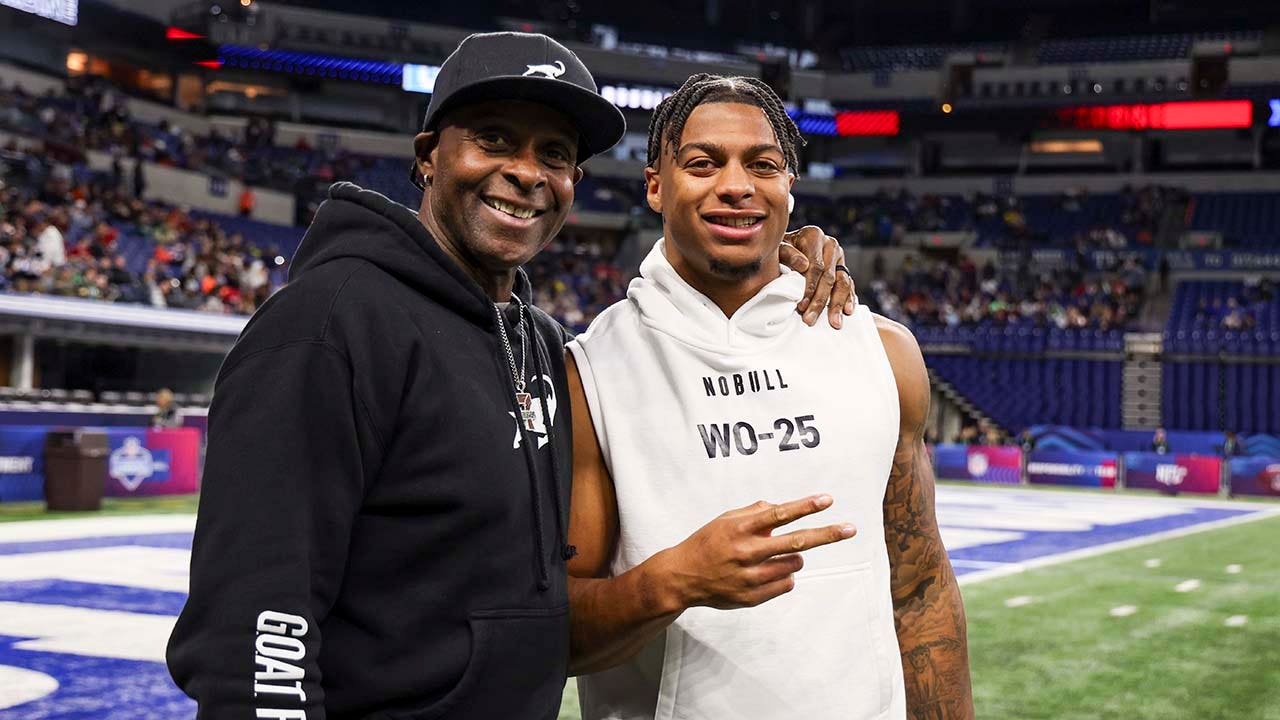 Read more about the article NFL legend Jerry Rice ‘hot’ over Brenden Rice’s draft tumble, but confident son will prove doubters wrong