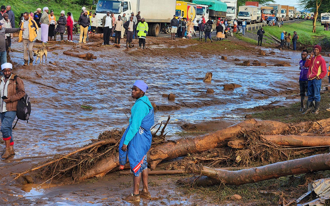 Read more about the article 40 confirmed dead after dam collapses in western Kenya, police say