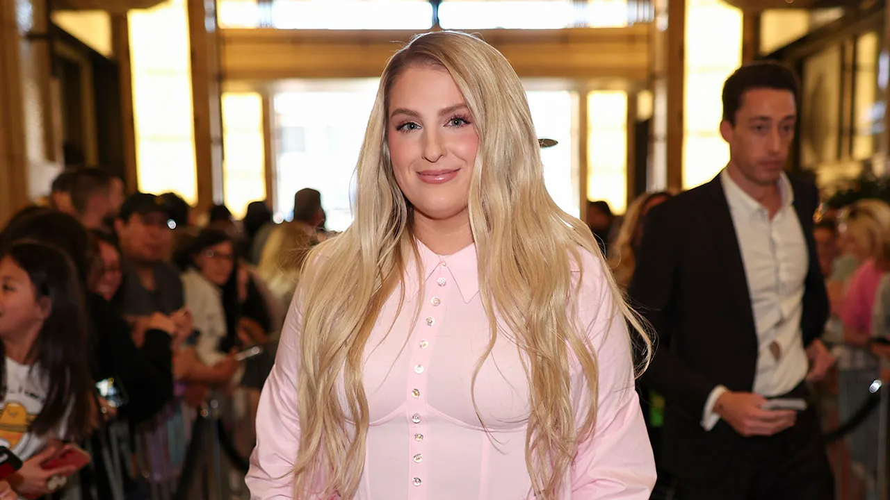 Meghan Trainor at the 2024 iHeartRadio Music Awards held at the Dolby Theatre on April 1, 2024, in Los Angeles. (Christopher Polk/Variety via Getty Images)