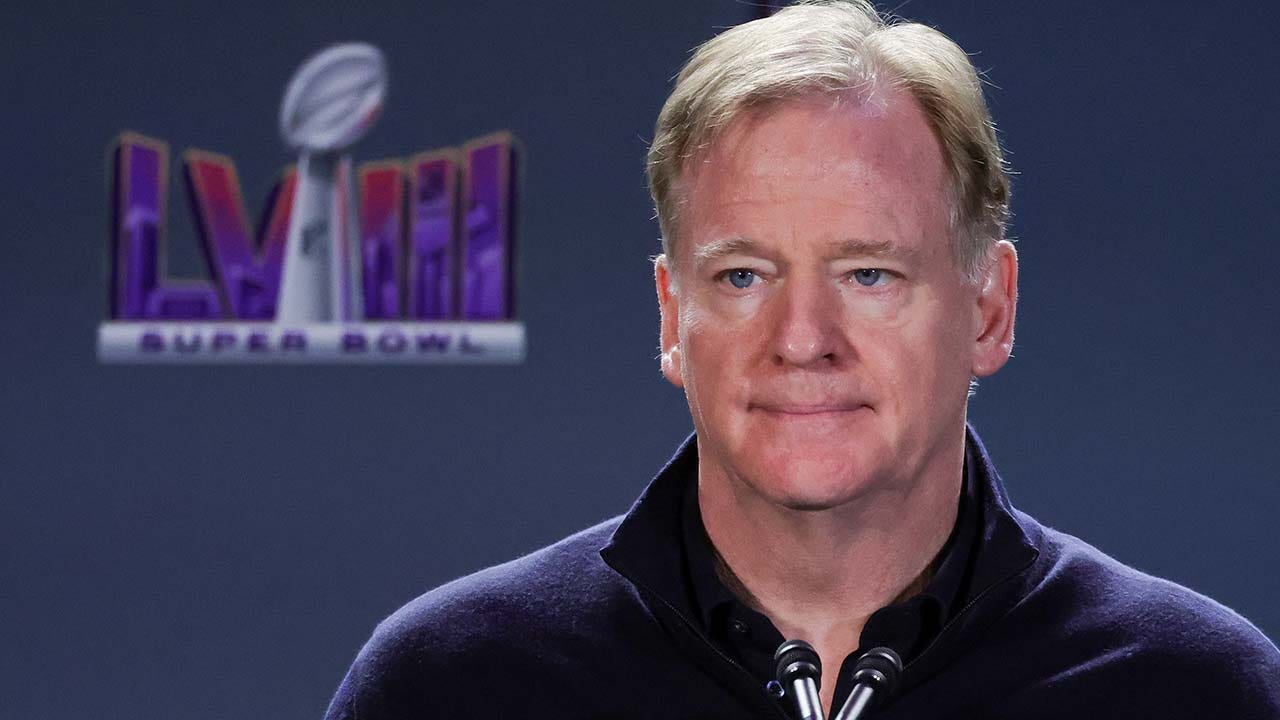 Read more about the article Roger Goodell praises ‘diversity of opinions’ in NFL, USA following Harrison Butker’s speech