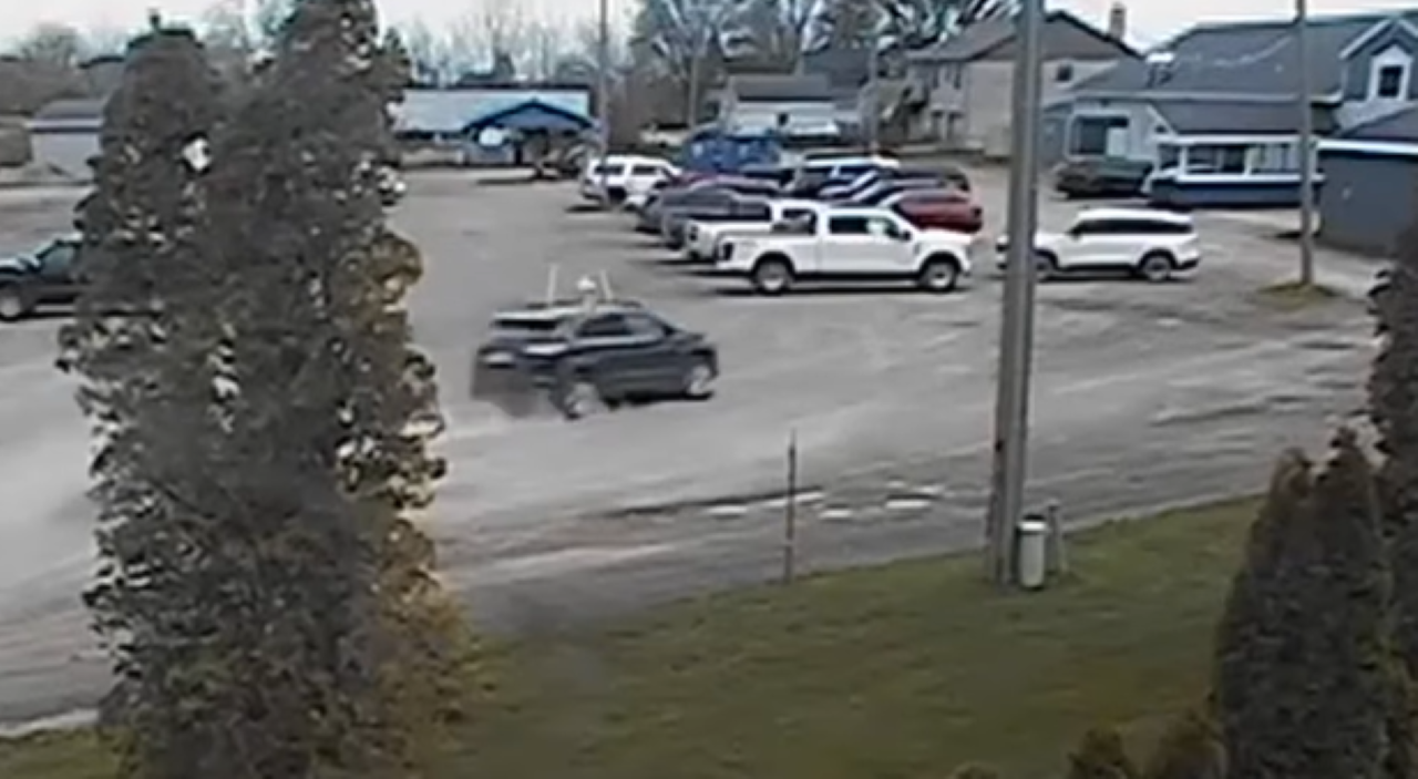 Read more about the article Chilling surveillance video shows moment Michigan driver plows into birthday party, killing two kids