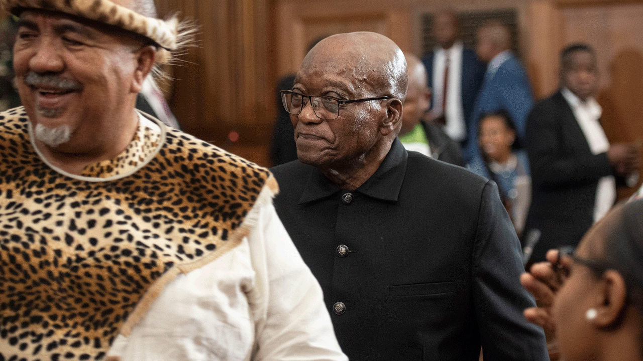A South African court overturns ban, rules that former leader Jacob Zuma can run in the election