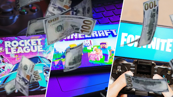 Your kids may be treating video games like banks and playing with real money. The government has questions