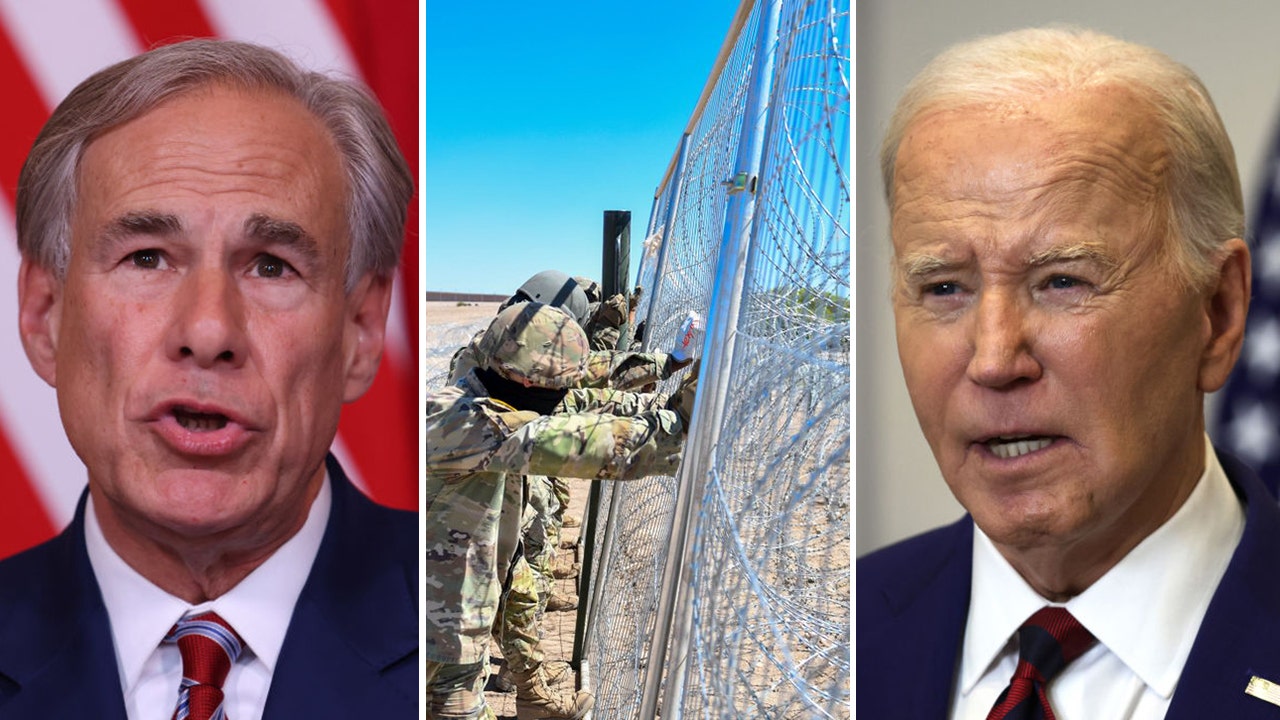 You are currently viewing Abbott sends Biden message on ‘sovereign authority’ as Texas National Guard reinforces border razor fencing