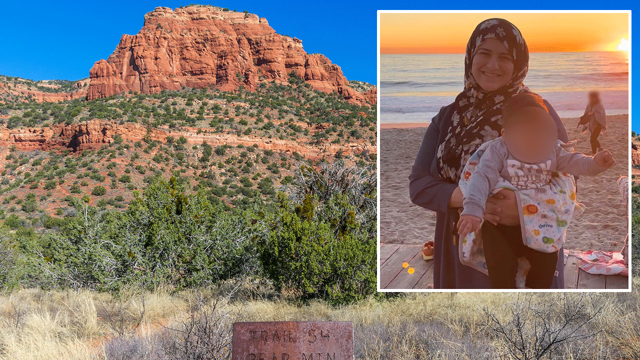 California woman dies in fall down 140-foot cliff while hiking with husband, toddler in Arizona