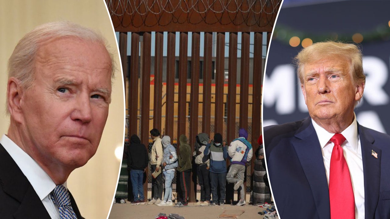 Read more about the article Latinos favor Trump over Biden on economy, support president shutting down border, poll finds