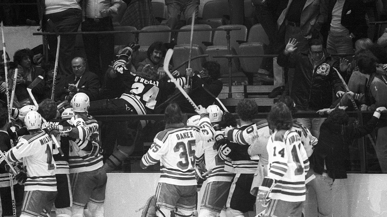 Boston Bruins 1979 fight