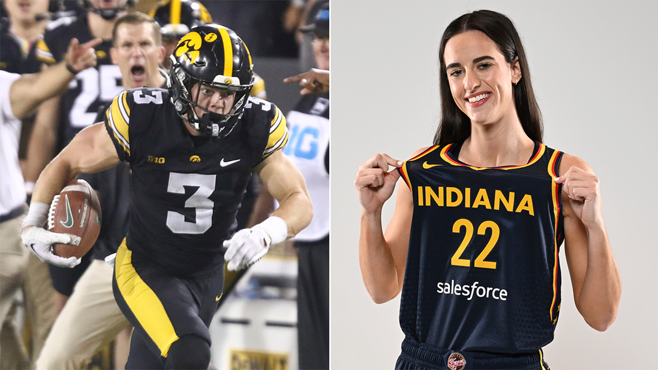 Read more about the article Iowa NFL Draft prospect says he can beat Caitlin Clark in 1-on-1