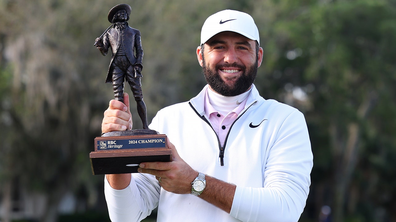 Read more about the article Scottie Scheffler’s torrid run continues, winning RBC Heritage one week after Masters victory
