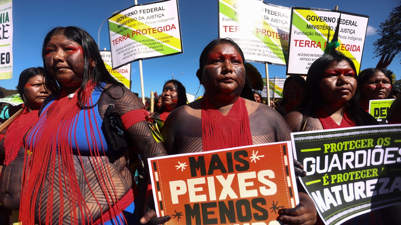 Read more about the article Frustrated with Brazil’s Lula, Indigenous peoples march to demand land recognition