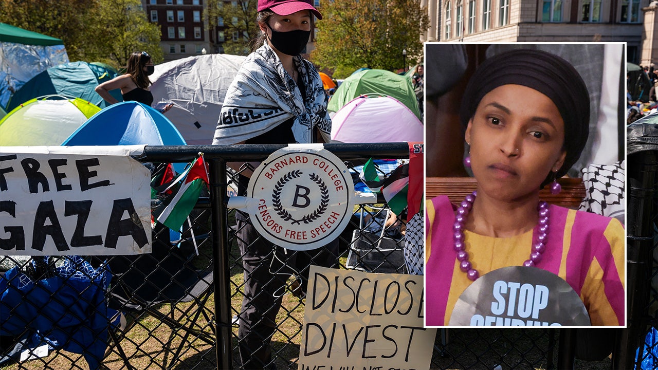Read more about the article Ilhan Omar excuses Columbia anti-Israel unrest but branded Jan 6 protesters ‘violent mob’