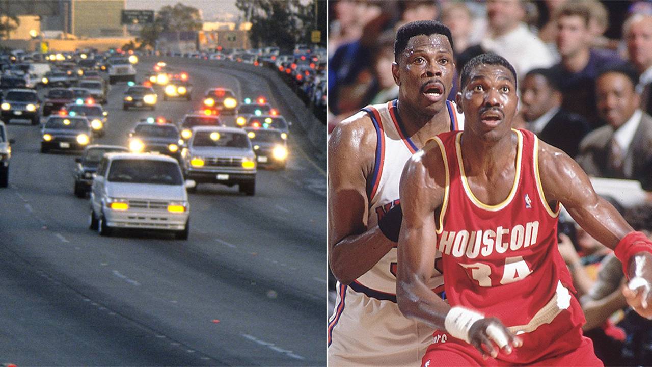 Read more about the article Reliving June 17, 1994, when OJ Simpson’s car chase interrupted the NBA Finals in an already wild sports day