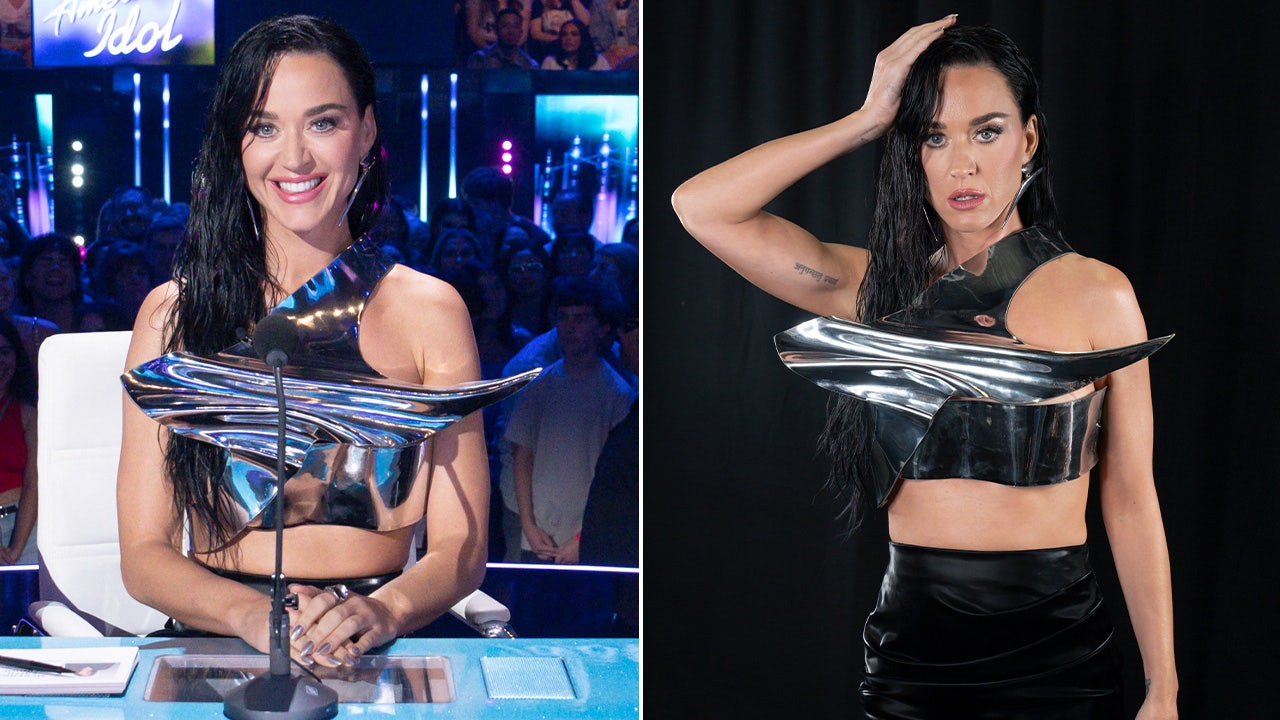Giám khảo ‘American Idol’ Katy Perry gặp trục trặc về trang phục trong buổi diễn