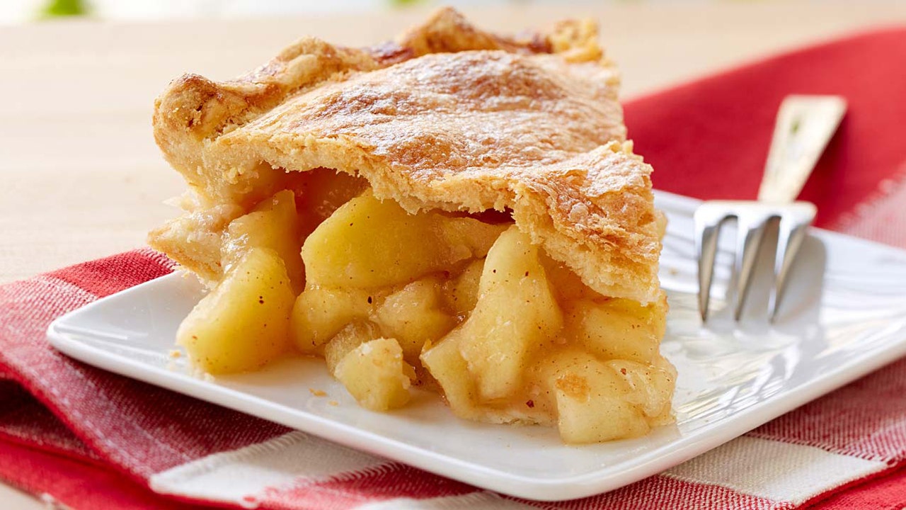 Apple pie at Little Pie Co. in New York City. Lard is essential to making flaky pie crust, bakery owner Arnold Wilkerson told Fox News Digital. (Little Pie Co.)