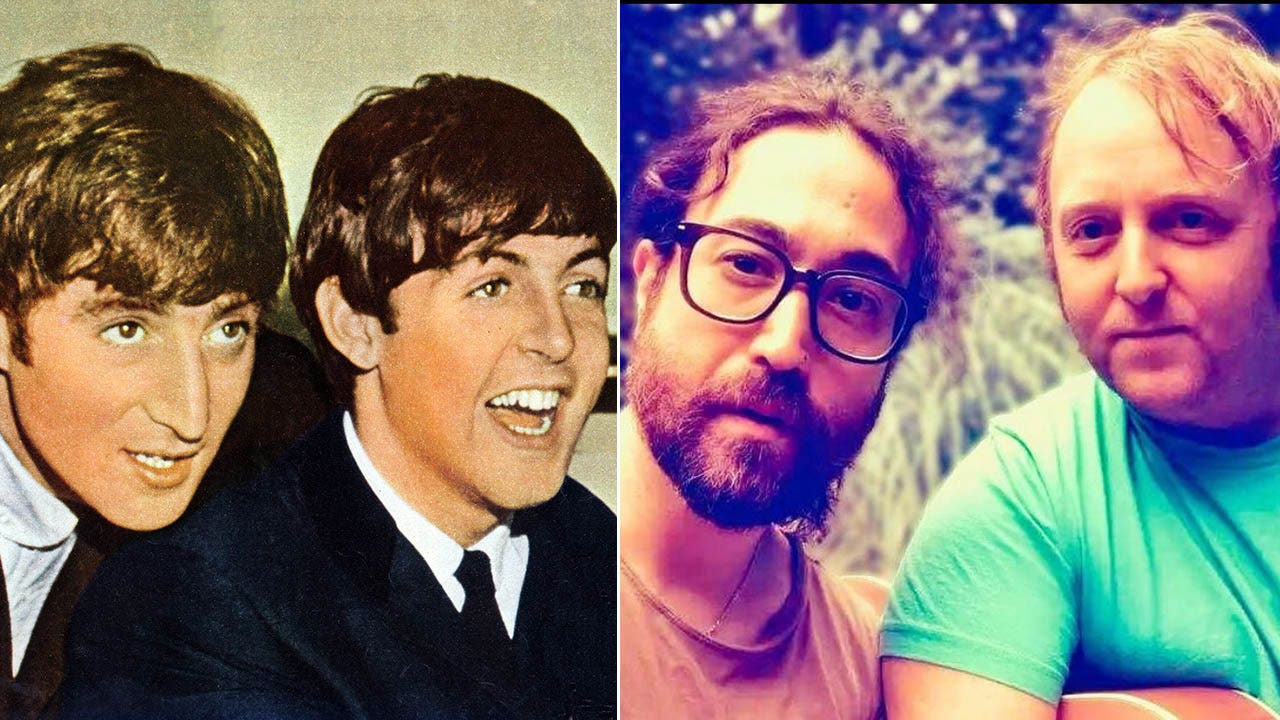 Image for article Beatles Paul McCartney, John Lennons sons song excites fans, but dads shadow may be inescapable expert  Fox News