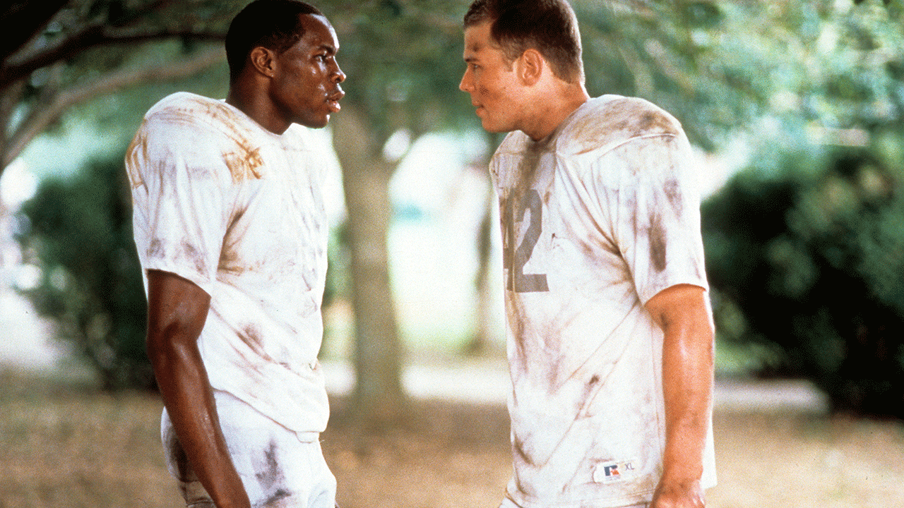 Football players in "Remember the Titans"