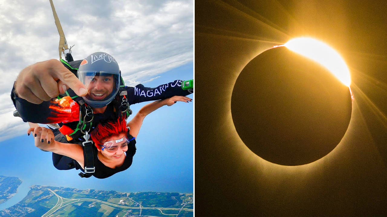 Skydivers to enjoy the April 8 solar eclipse by taking the plunge during totality: 'Special event'