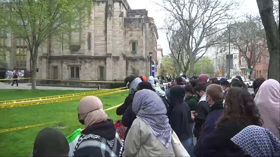 Read more about the article Police at Yale University clear anti-Israel encampment, threatening arrest and suspension