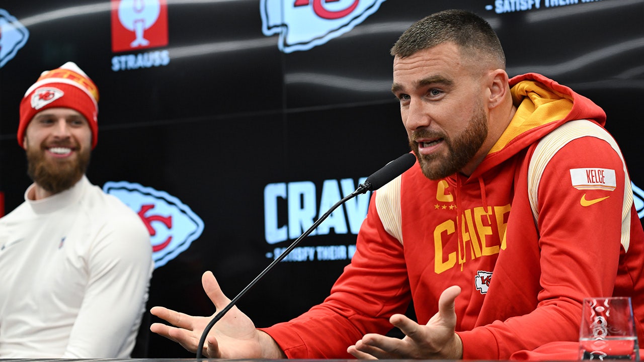 Read more about the article Chiefs’ Travis Kelce defends Harrison Butker as ‘a great person and a great teammate,’ despite differing views