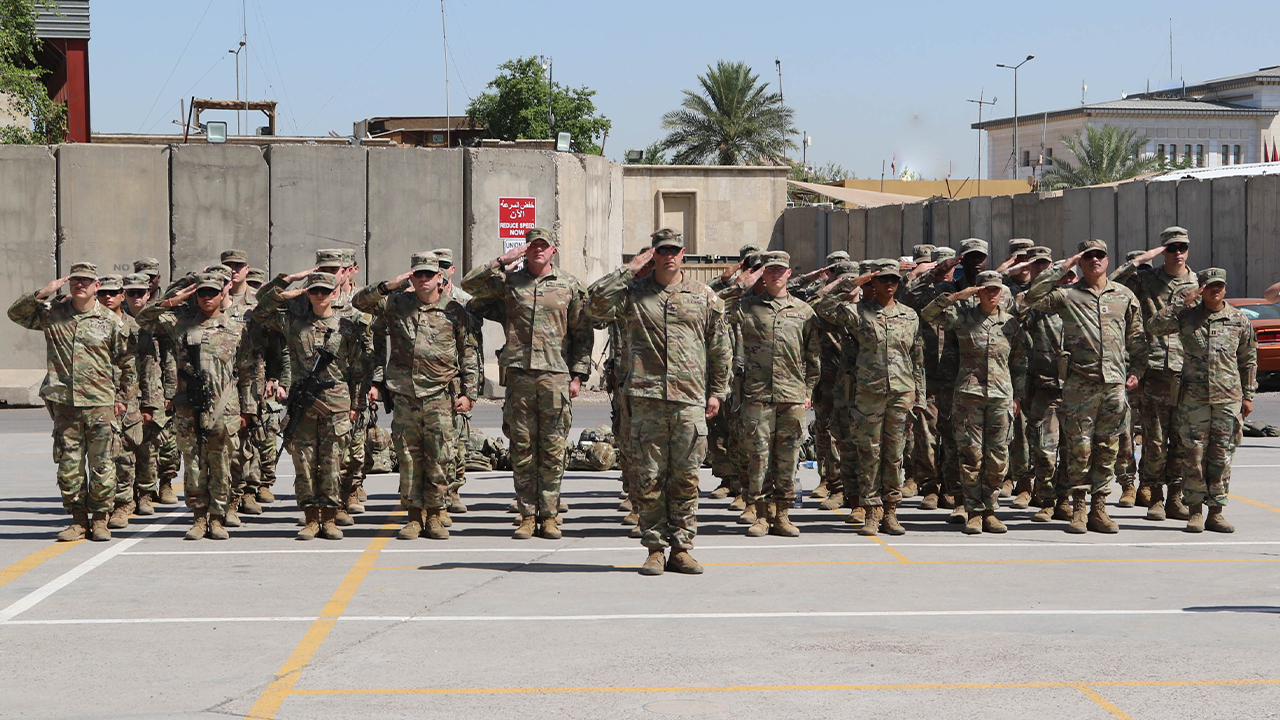 Read more about the article Memorial Day ceremony in Baghdad honors US soldiers killed in drone attack