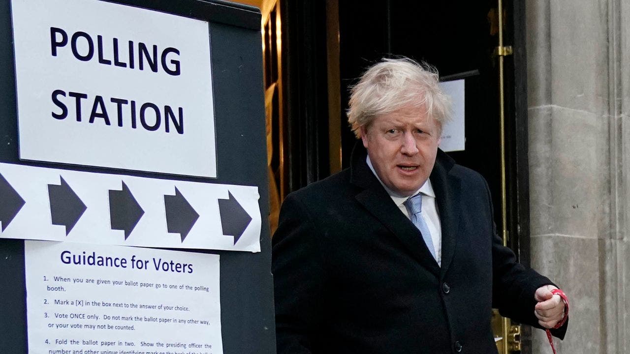 Former U.K. Prime Minister Boris Johnson was turned away from a polling station on Thursday after forgetting to bring proper identification to vote.