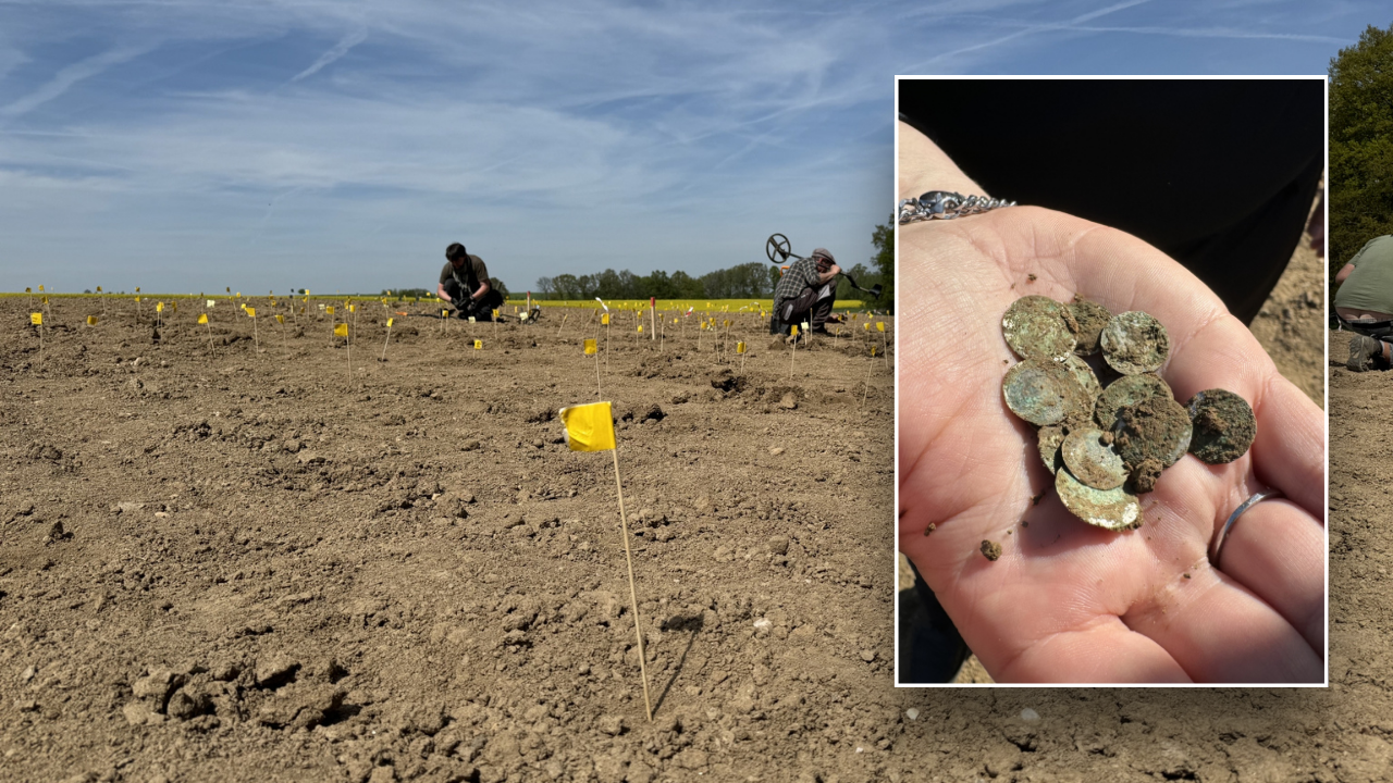 A woman from the Czech Republic finds an ancient medieval treasure