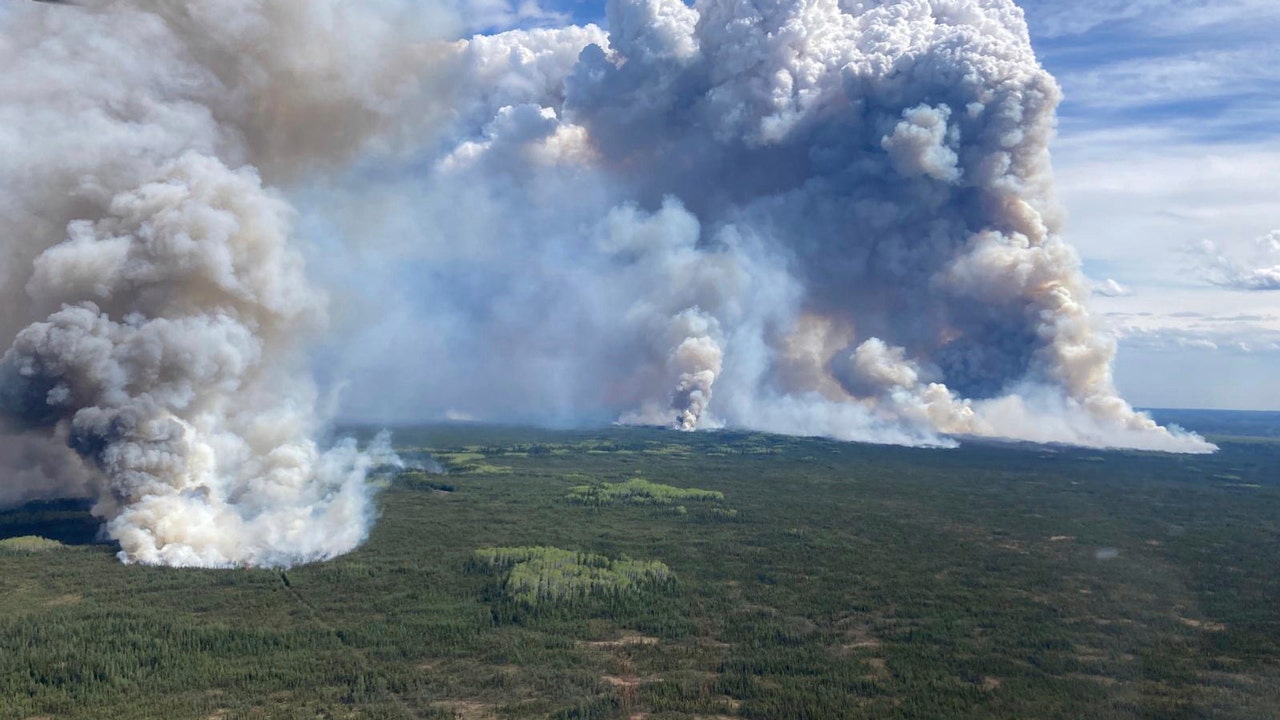 A wildfire has pressured out tons of of residents in Canada’s oil sands hub of Fort McMurray