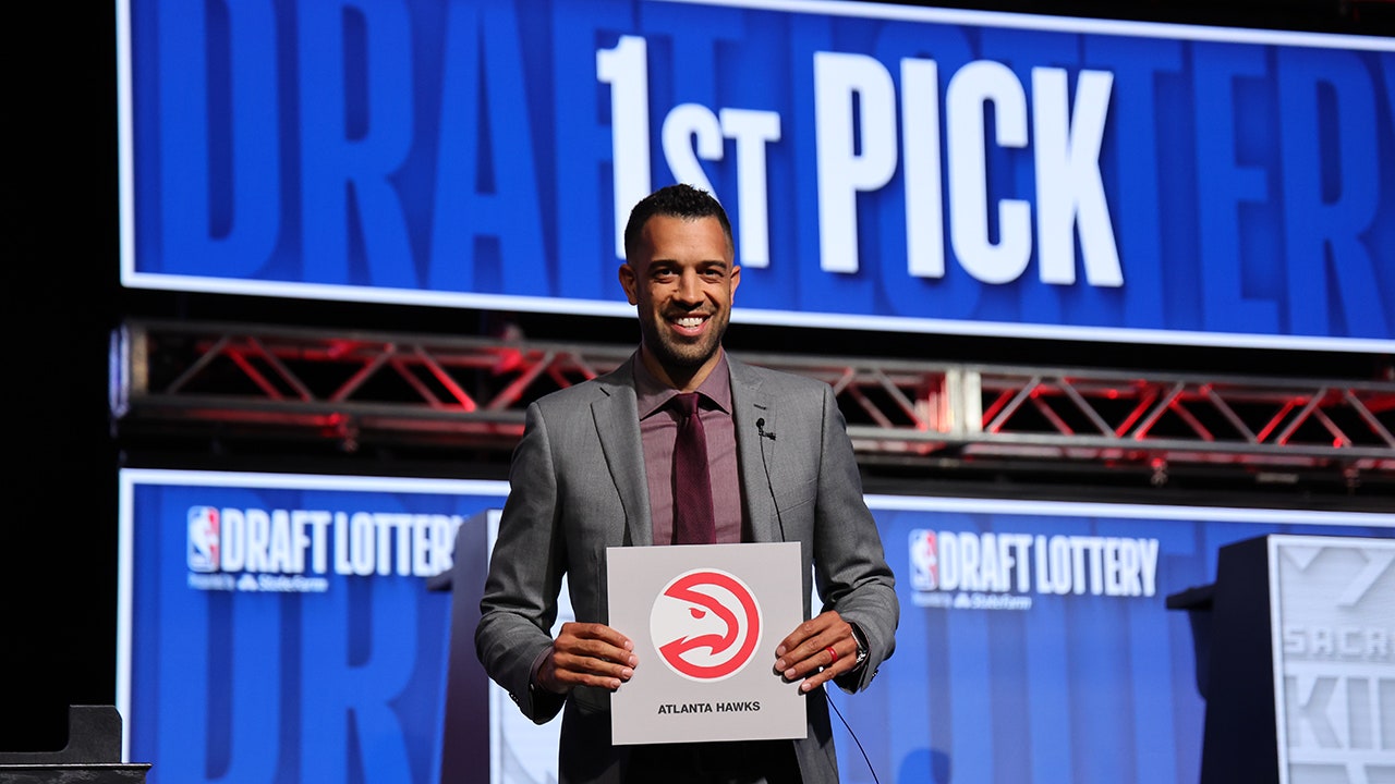 Read more about the article Hawks get No 1 pick in 2024 NBA Draft despite 3% chance to win lottery