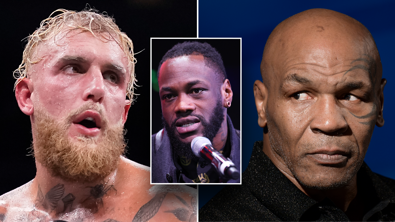 Deontay Wilder scared for Mike Tyson's well-being in Jake Paul fight: 'He’s too old for this'