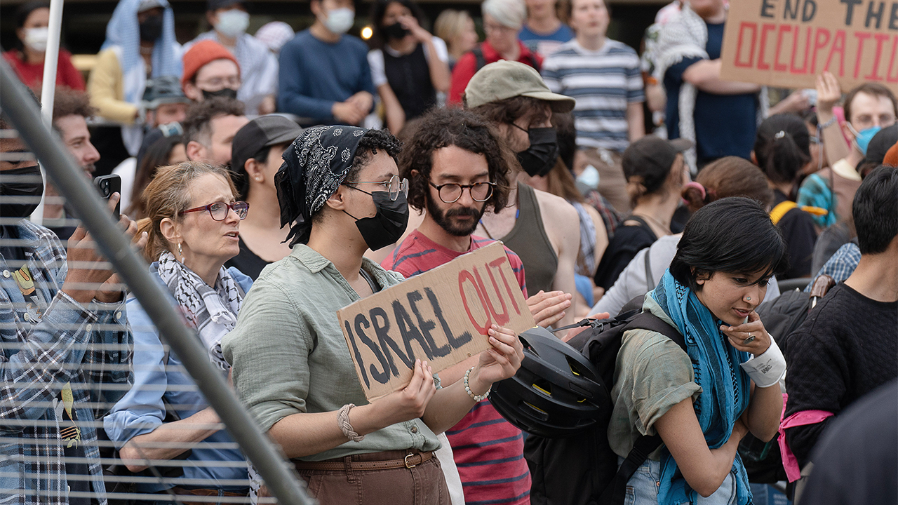 Read more about the article Colleges that once embraced anti-Israel protests now changing their tune as encampments grow more chaotic
