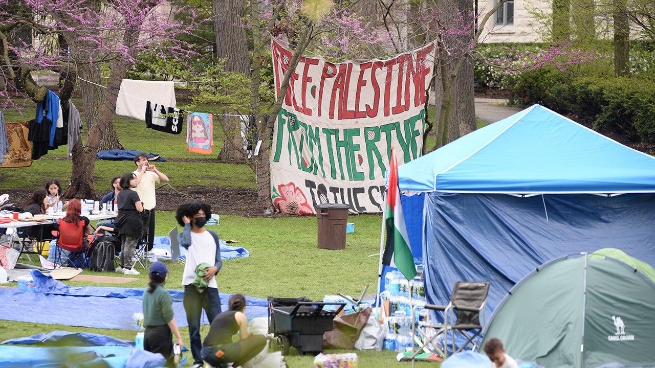 Read more about the article Northwestern president threatens anti-Israel with ‘disciplinary action’ students after vandalism