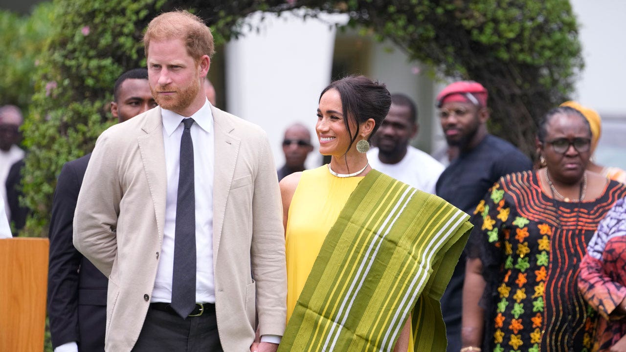 Prince Harry and Meghan Markle experience Nigerian dancing, fashion while visiting charities