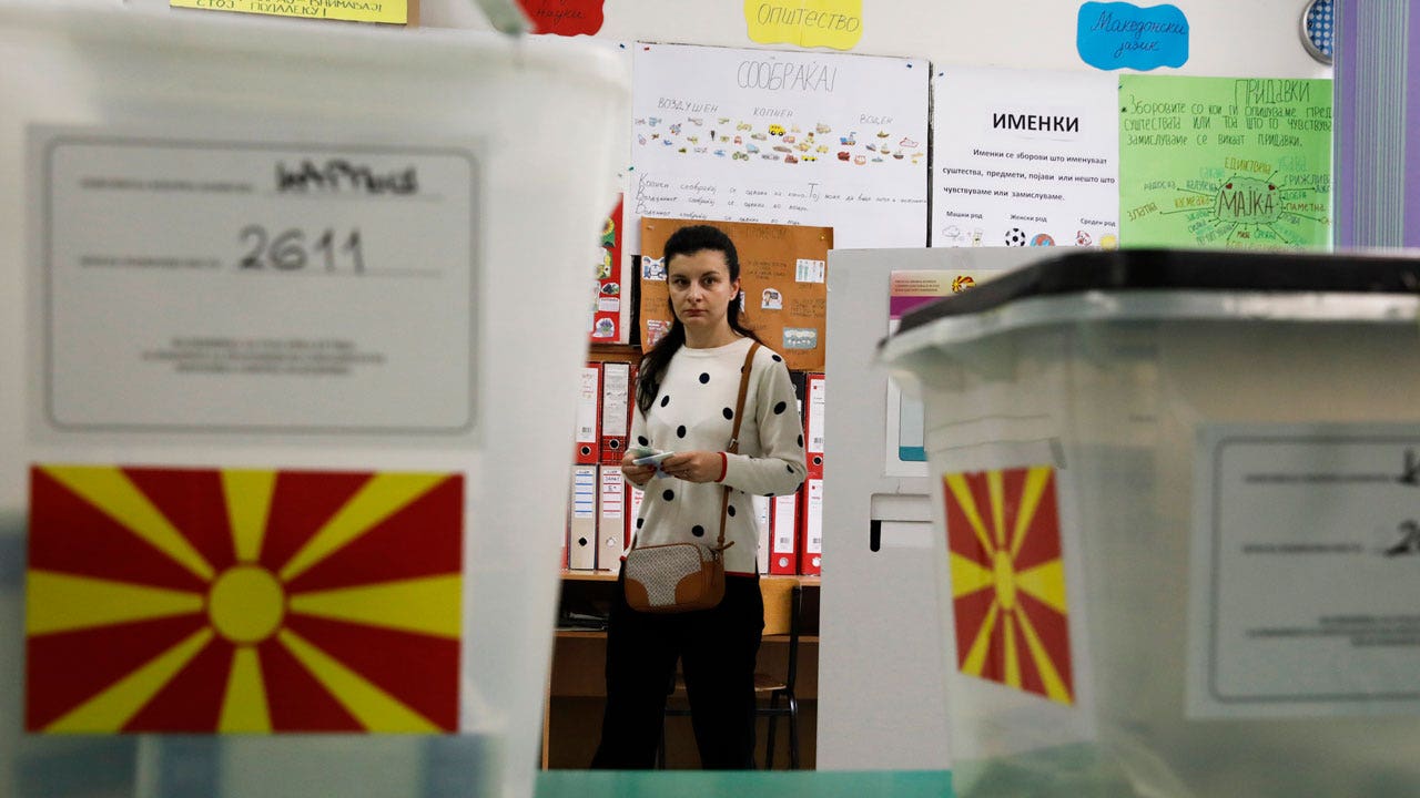 Read more about the article North Macedonia votes in presidential runoff, parliamentary elections