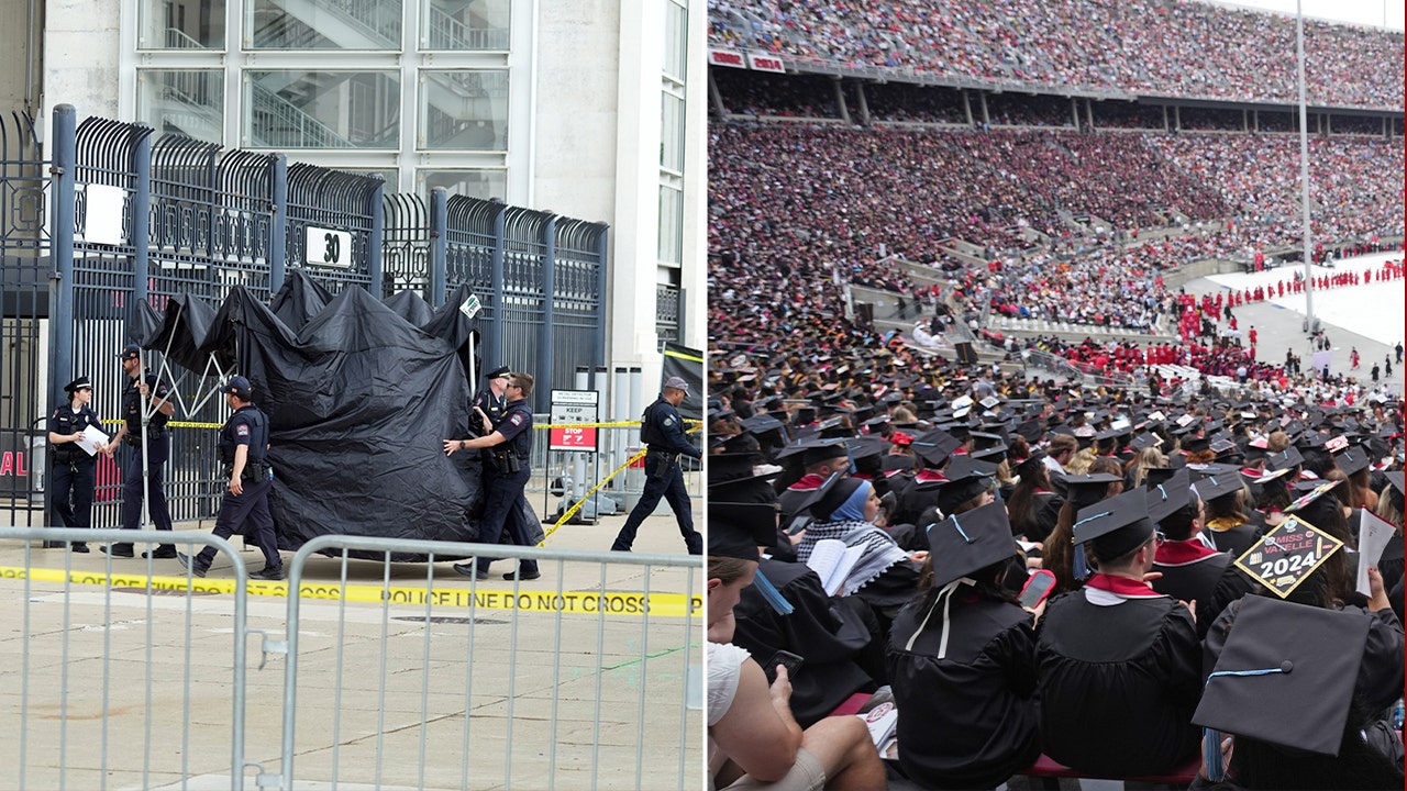 Person at Ohio State graduation ceremony falls to death from stands