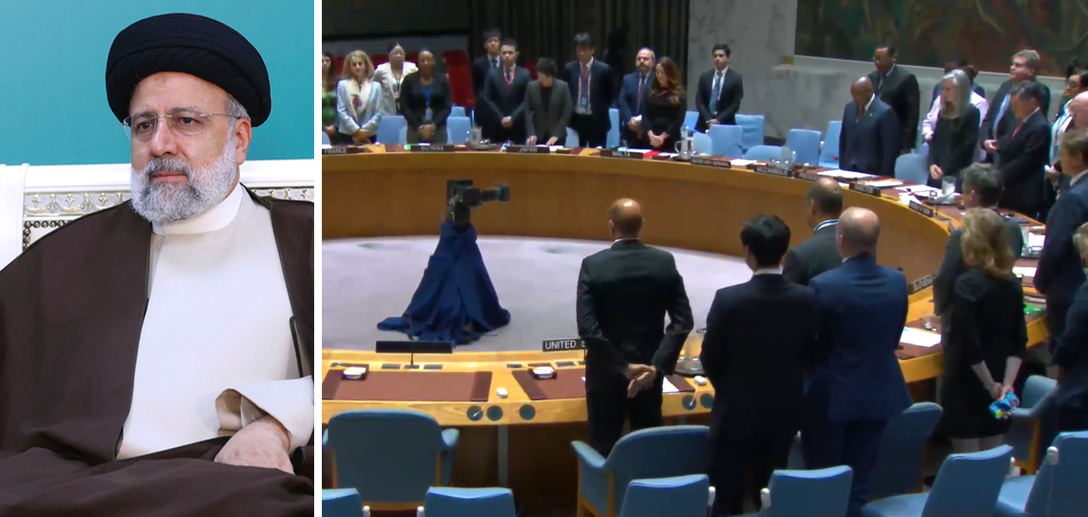Read more about the article UN holds moment of silence for ‘Butcher of Tehran’ Raisi after Iranian president dies in helicopter crash
